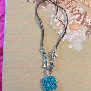 Silpada Turquoise and Silver Necklace